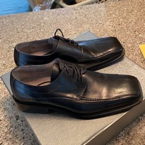 Stacy Adams Mens black dress shoes size 9.5